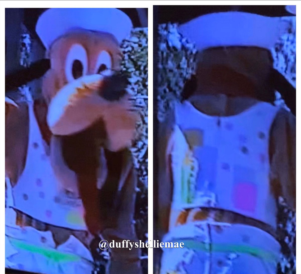duffyshelliemae's tweet photo. If this doesn’t spell #Eighties , I don’t know what does! #spiritofamerica #WaltDisneyWorld #DisneyParade #DisneyCharacter #MagicKingdom #Pluto #CoolOverlay #80snite https://t.co/LhyqTv95Fg