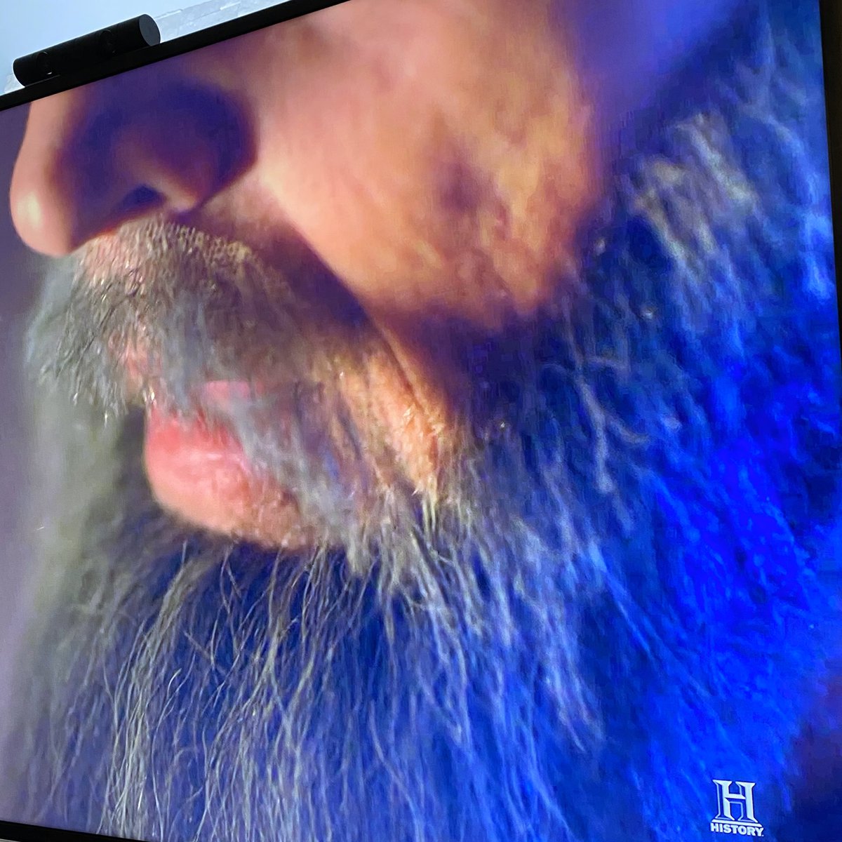 I was watching this history re-enactment last night and noticed this haha 👴🏼