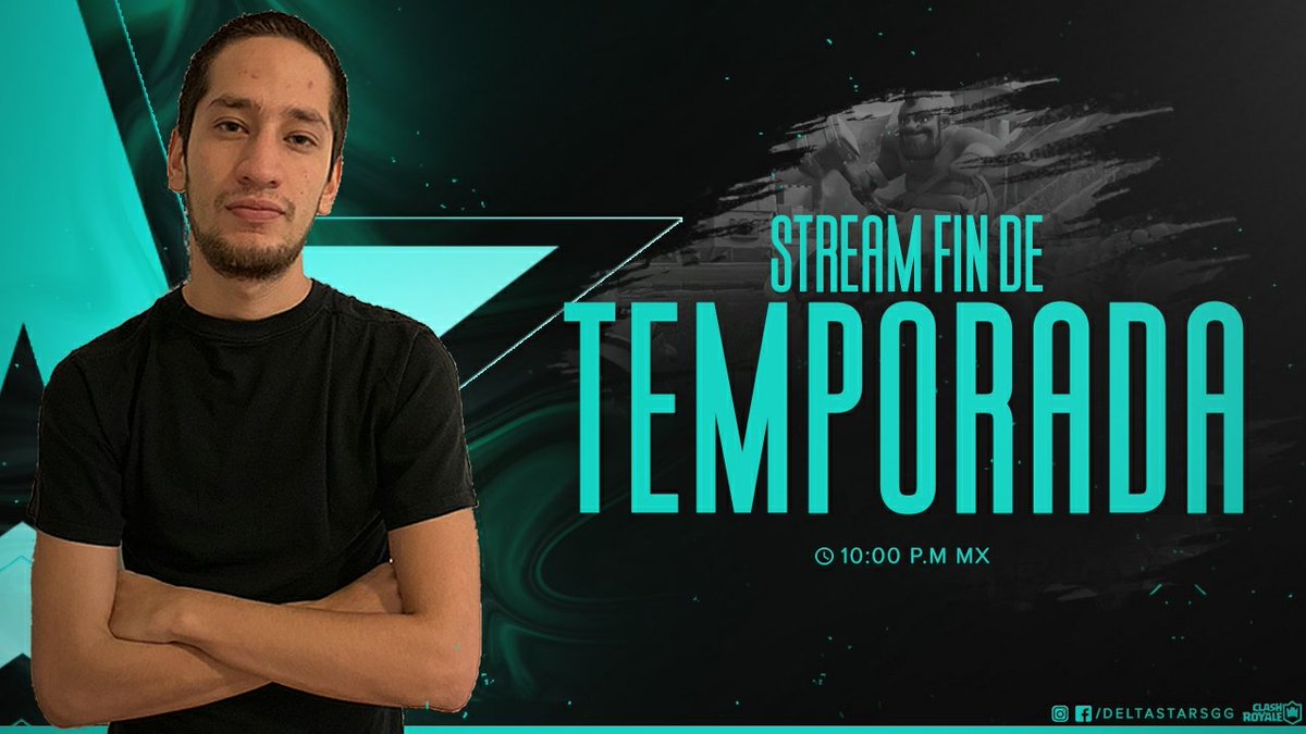 ¿Ya tienes planes para este fin de temporada en Clash Royale?🤔

<a href="/Ednar_Royale/">Ednar_Royale</a> te espera a partir de las 10:00pm🇲🇽, en directo espectando a nuestras estrellas.

Subiremos copas o ¿será que tilteamos? ¡No te lo puedes perder!

📹 | bit.ly/EdnarRoyale

#DeltaisStrong #GoDS
