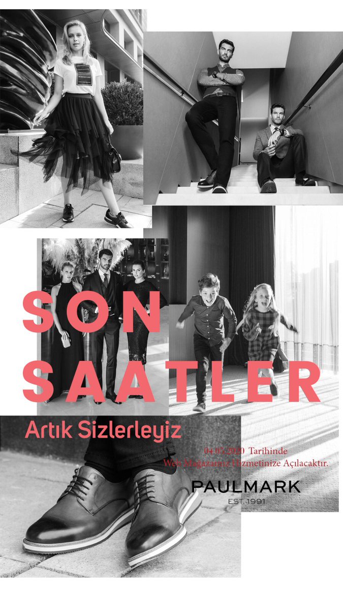 paulmarktr's tweet photo. Açılışa Son Saatler! ✨
04.05.2020 Tarihinde Sizlerleyiz !
Çabasız Şıklığınız, rahat ve zarif hissetmeniz için özel dokunuşlarla hazırladığımız, 2020 Yaz Koleksiyonumuzu online mağazamızda sizlerle buluşturuyoruz
#takiptekal #evdekal #paulmark #ss2020collection #kimlikmağazaları https://t.co/Bq6ljyP0GZ