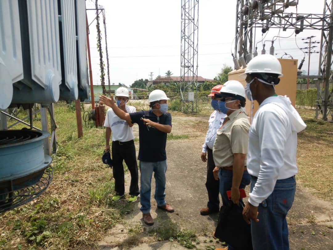 Este domingo inspeccione la Subestación Caja seca 115kV ubicada en el estado Trujillo, esto como parte del Plan de Mantenimiento 2020 para fortalecer el Sistema Eléctrico en la Región Andina