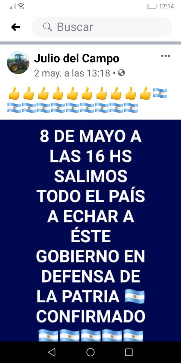 fitosilvero's tweet photo. Están agitando en las redes en especial facebook, confunden, fake New, raya el terrorismo, reporten y bloqueen, el macrismo a full vendiendo #PescadoPodridoM @alferdez
@CFKArgentina https://t.co/FL5tow0eOR