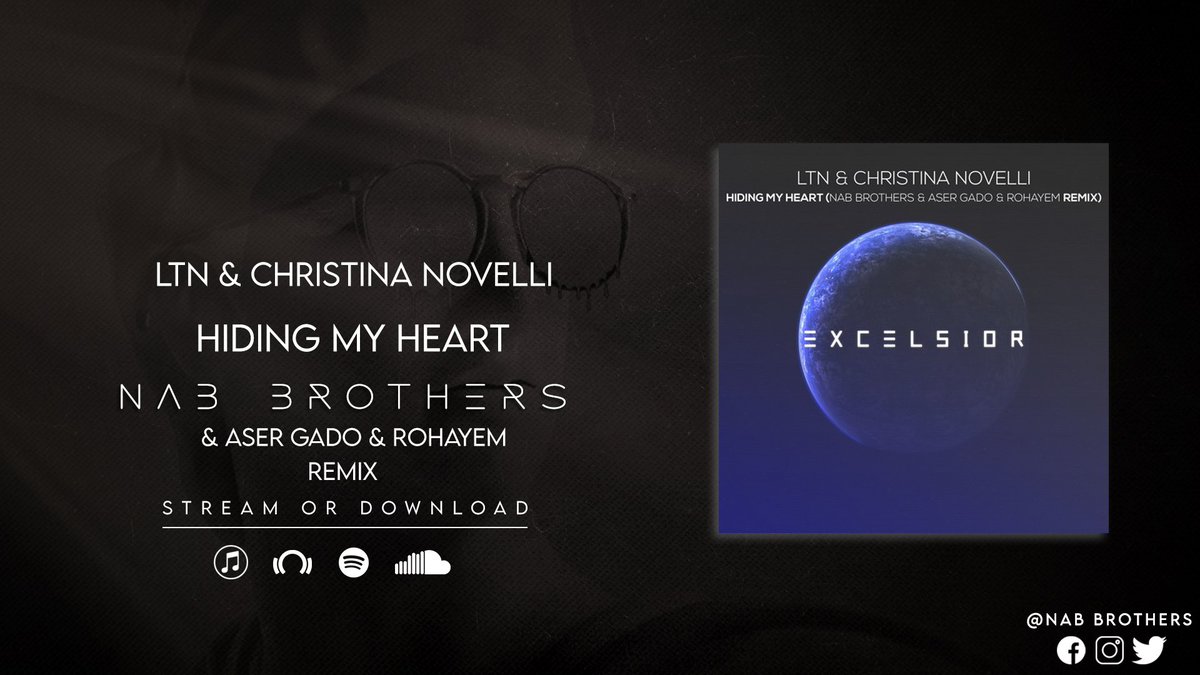 NabBrothers's tweet image. NOW
You can listen to our all music through our
Official Youtube Channel 🔥

You can start by listening to our favourite Remix for @Louis_Tan_LTN  &amp;amp; @MissCNovelli 
"Hiding My Heart" &amp;lt;3 &amp;lt;3

Youtube Channel Link:
youtube.com/channel/UCE2wB…