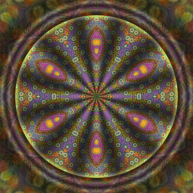 PrismaLightArt's tweet photo. Spontaneous Sprinkles - A softly pleated flowering #mandala 🌸
#PaintedRecord #ripples #stippled #AbstractArt #meditation
https://t.co/03hMxjj9gs https://t.co/jHwTegWFV3