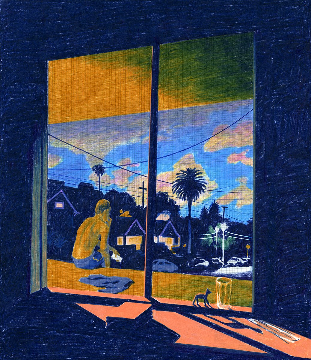 talenthouse on Twitter "Ilustraciones inmersivas del artista Sam Alden basado en LosAngeles