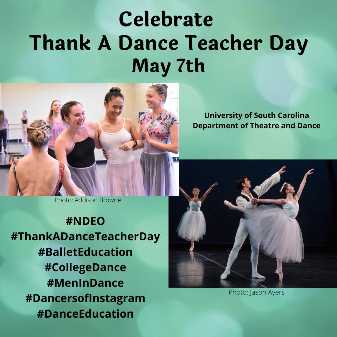 CoryJeanne's tweet photo. Friendships found! Join @NDEOdance May 7th, celebrating "Thank A Dance Teacher Day" honoring Dance Legacy & the Dance Teachers who make it possible!
#NDEO
#ThankADanceTeacherDay
#BalletEducation
#CollegeDance
#MenInDance
#DancersofInstagram
#DanceEducation
#BalletDancers https://t.co/8dJSjFuzs7