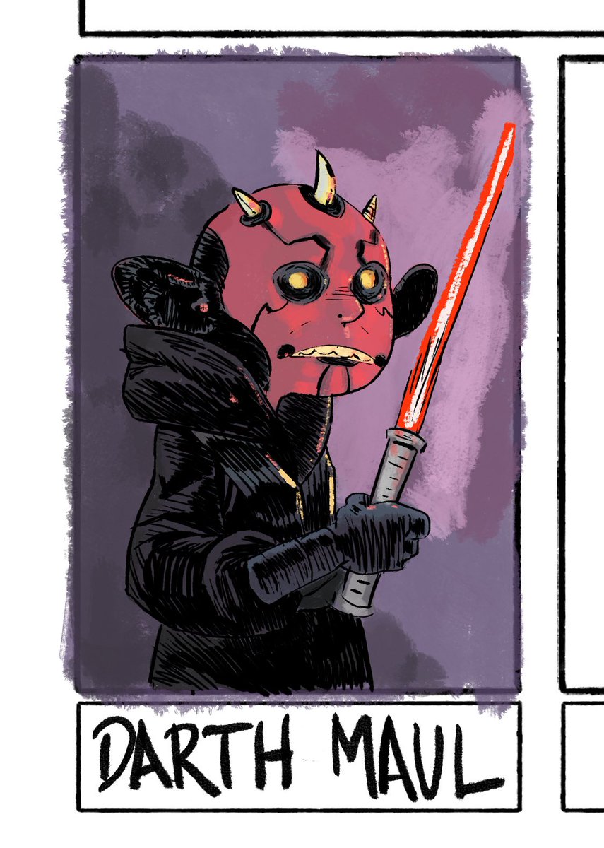 AlanBreadPan's tweet photo. First installment of #SixFanarts i’m dressing up my goblin guy in different cosplays! 

#alanbreadpan #starwars #fanart https://t.co/zHh0imFLl4