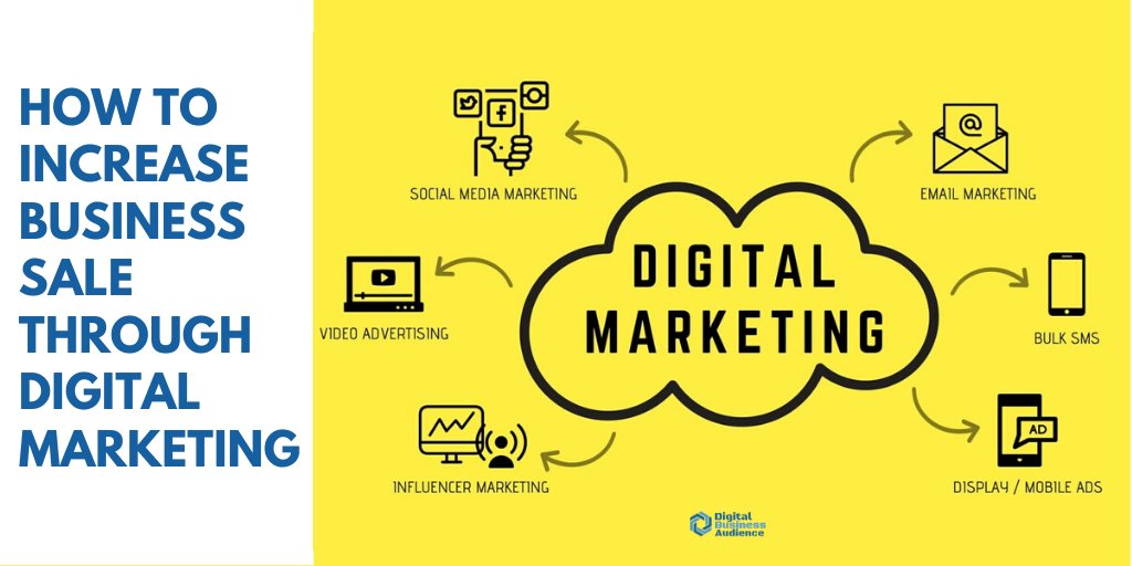 How to #Increase #Business #Sale through #Digital #Marketing

#DBA #digitalbusinessaudience #socialmedia #socialmediamarketing #EmailMarketing #bulk #mobileapp #Influencer #InfluencerMarketing #video #SMM #UnitedStates