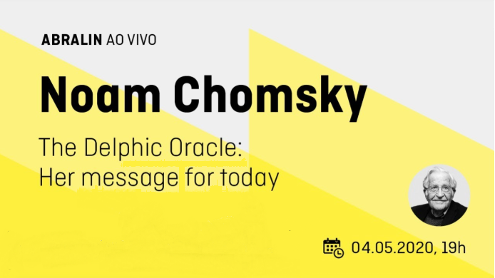 SAELinguisticos's tweet photo. Desde el 4/5 hasta el 16/5, la Asociación Brasileña de Lingüística está organizando el evento virtual Abralin ao Vivo. La conferencia de apertura estará a cargo de Noam Chomsky y podrá verse aquí: https://t.co/NYsxw7xf9R https://t.co/0cpKNG5Zo1