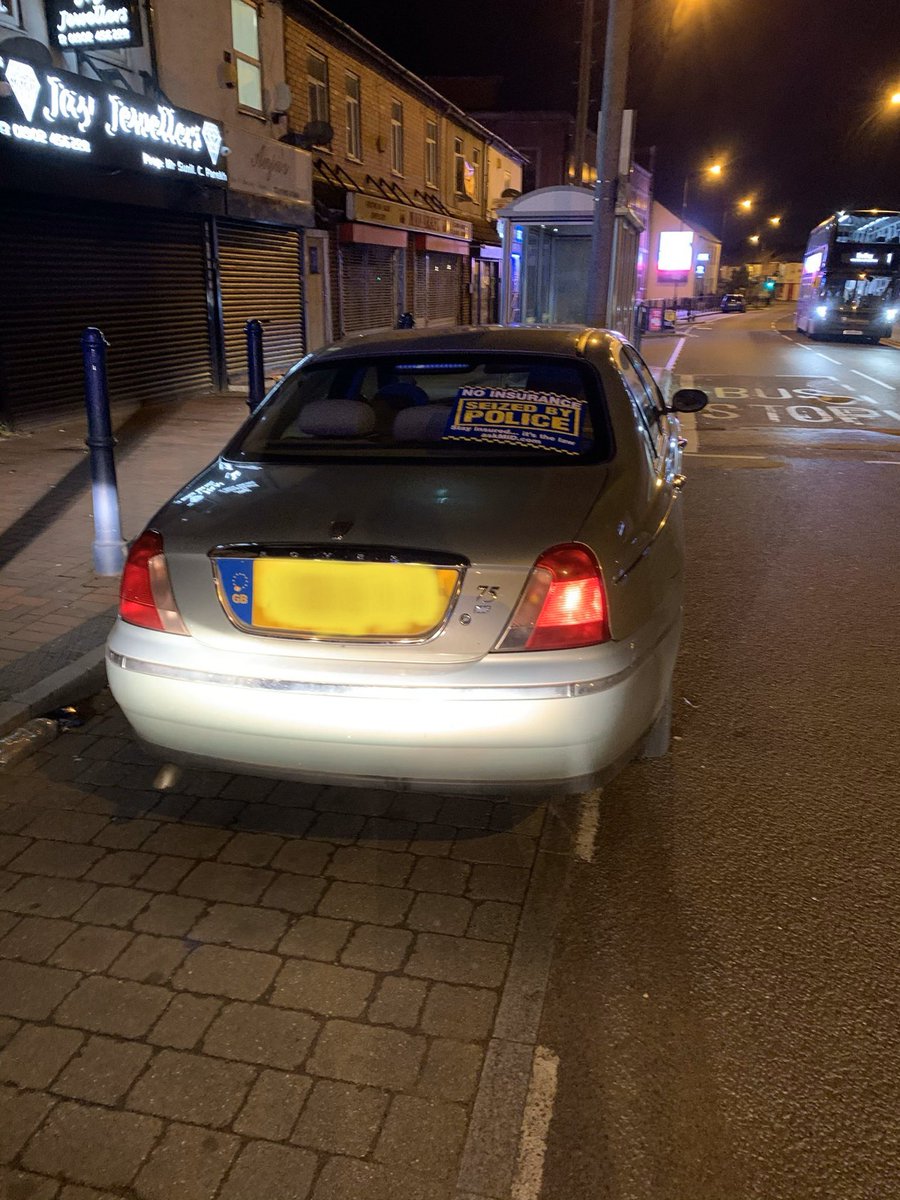 EttingshallWMP's tweet image. #seized. Pc Nagington and PCSO Abbott’s seized this uninsured unlicenced vehicle on the Dudley road #blakenhall