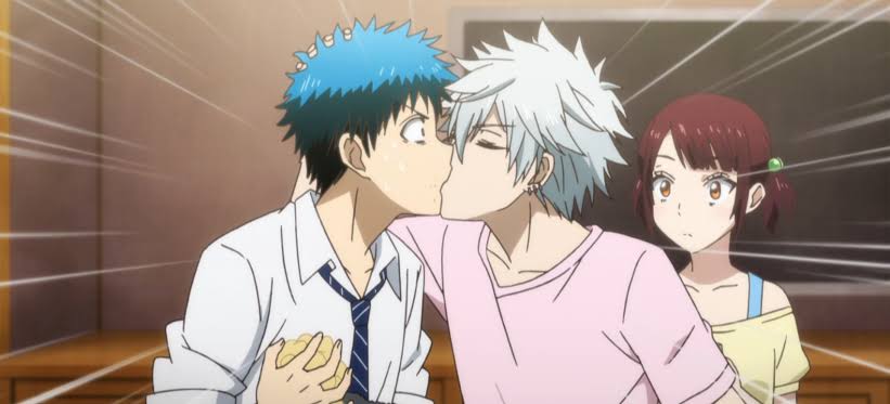 LGBTANIMES+ on X: Yamada-kun e os 7 bissexuais  / X