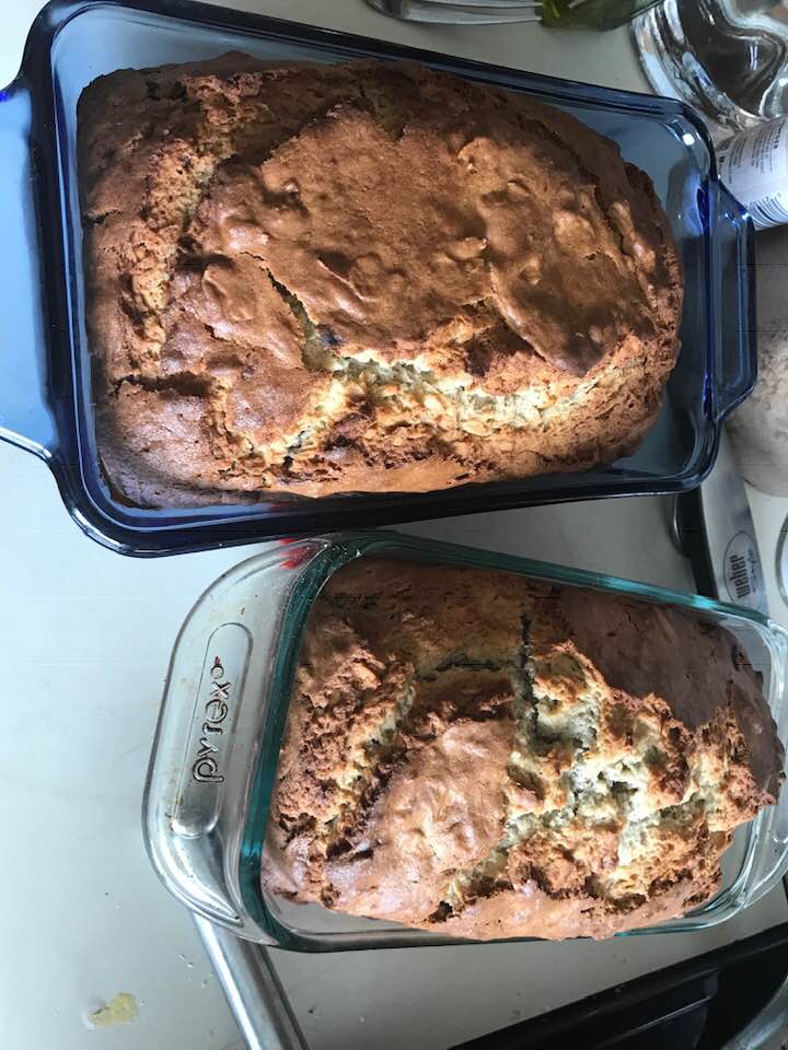 cdnovelist's tweet photo. #bananabread with #toastedalmonds made with my #sourdhoughstarter #sourdough #almonds #baking #food #foodie #isolationbaking #rt https://t.co/8U03sNhv2W