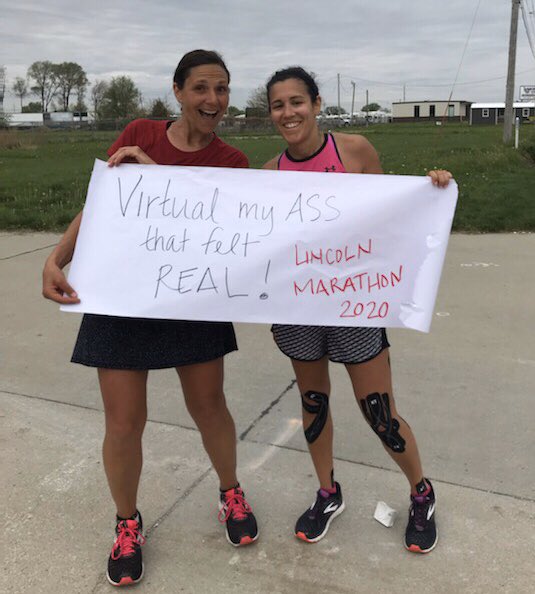 ShortyMcBearton's tweet photo. Finally!!! #26.2 #INeedIce @LincolnMarathon https://t.co/LAl8eUDGf0
