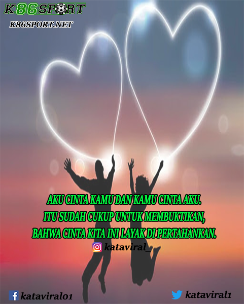 kataviral1's tweet photo. Saling Mencintai Lebih Indah.
FOLLOW &amp; SHARE!!!

#rajaviral #katagaul #motivasi #katagalau #katacinta #katakataviral #judionline #taruhanonline #k86sport #quotescinta #quotesindonesia #quotes #penikmatsenja #cintadalamdiam #katakata #rinduterdalam #moodcewek #baper #quotesindo https://t.co/9AXQa3mSjj