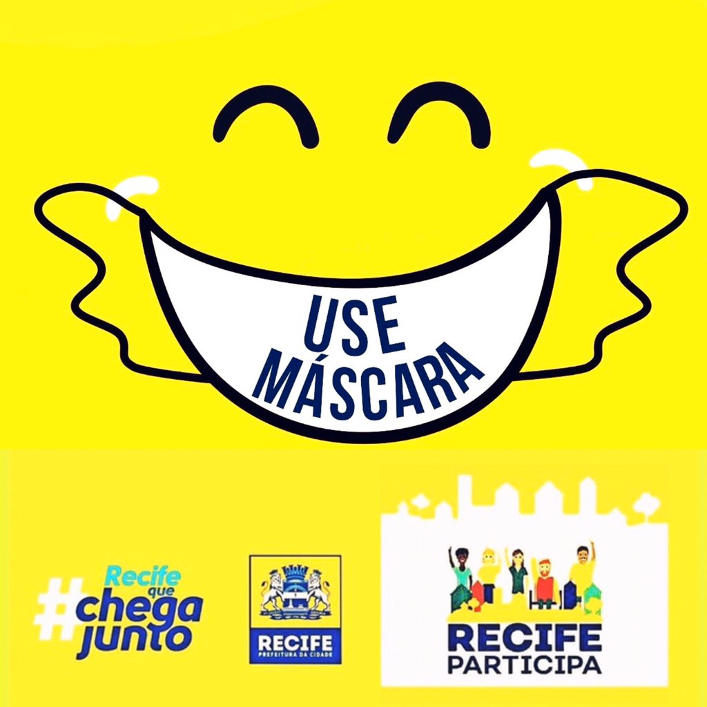 eduardonino's tweet photo. USE MÁSCARA!!!! #JuntosPelaVida @prefrecife #segovnocombateaocovid19 #recifeparticipa #fiqueemcasa #RPA4 @sergioricardocampello @raquele84 https://t.co/ezmpYFn0kL