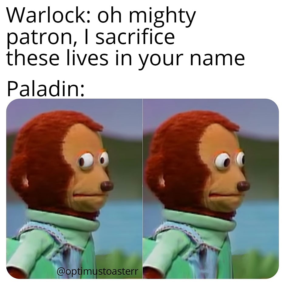 When a low level paladin joins an existing higher level party....

#dnd #dndmemes