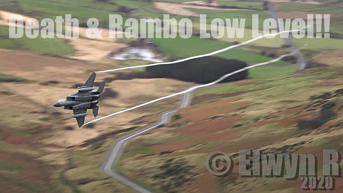 elwynroberts1's tweet photo. My latest video from the Hill's of North Wales, the Grim Reapers F-15c conducting Low Level training near Dolgellau Mach Loop 🎥👉https://t.co/ffm6znAJ0E #MacLoop #Avgeek #LowLevel #RAFLakenheath https://t.co/G1dtcxLtsO