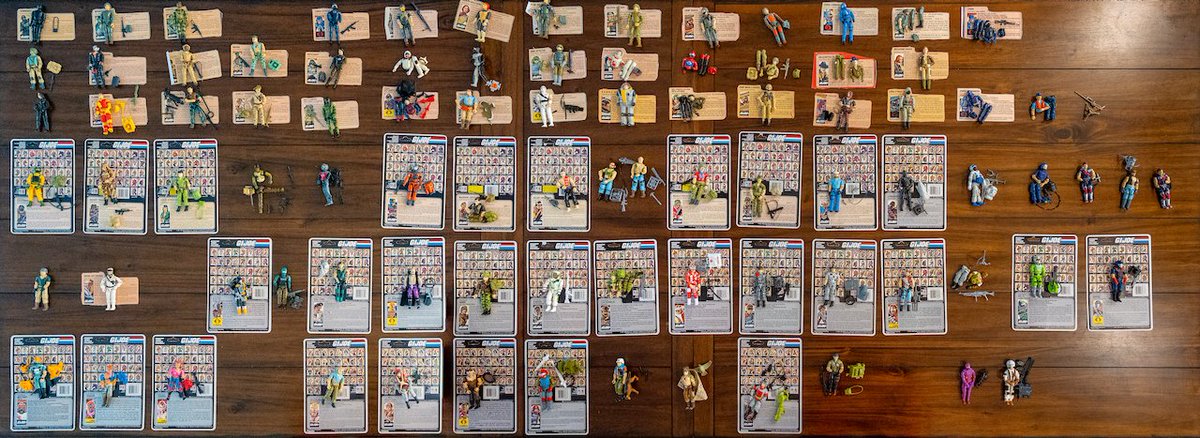 ItsWilder's tweet photo. I’ve been organizing my huge GI JOE collection and it’s now up for sale! If you know of any collector’s, send them my way!
#yojoe #gijoecollector #gijoefan #gijoe4sale #gijoe #gijoevintage #gijoefigures #gijoenation #gijoetoys #gijoefss #gijoeclub #gijoearah https://t.co/dbWmVvUJiN