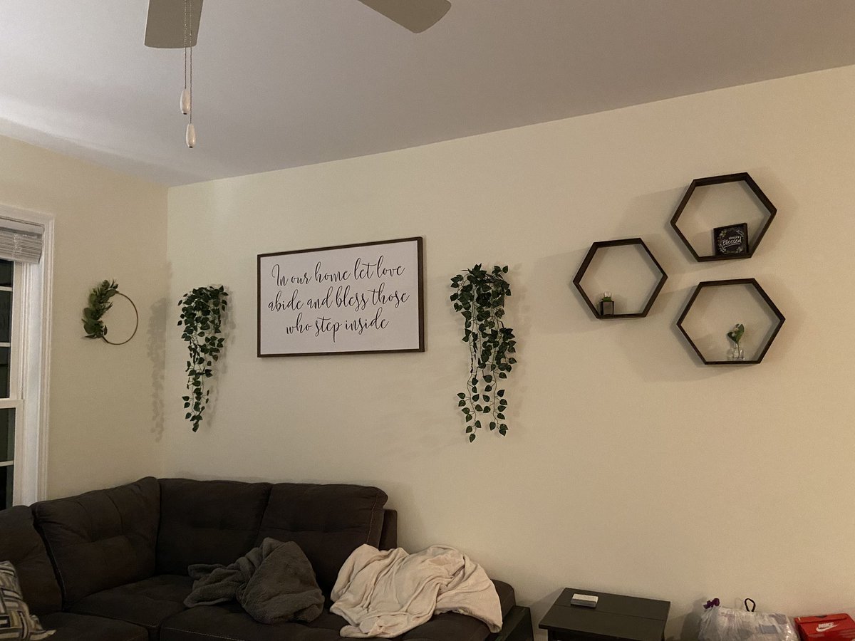 britolley's tweet photo. Sorry guys I’m just literally obsessed with how my new apartment decor turned out 😍😍😍 https://t.co/uJPoXdE3Wm