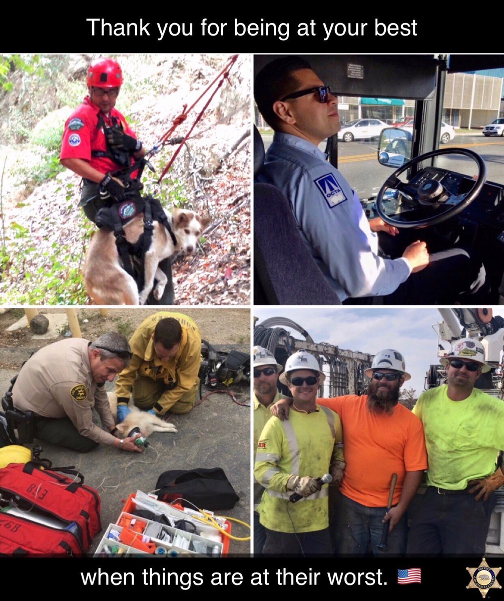 On a daily grind, dedicated public servants show up &amp; show out.  

The LASD recognizes all the incredible work you do.  From saving lives to restoring ☮️ of mind, we #ThankYou for your loyalty in making life simply better. 

Let’s celebrate! 🎉 #PublicServiceRecognitionWeek #PSRW