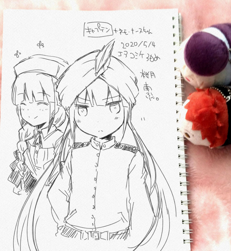 エアスケブ2日目~!
・キャプテン+ネモ・ナース
・エクセレン (スパロボ)
・アルテラ
リクありがとうございます。スケブという特性上(イベント会場で売り子しながら1時間位で描く、本のオマケ的な)あんまり人数多い絵描けなくて申し訳ないです💦
#エアコミケ #FGO