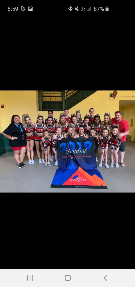 TribeCheer's tweet photo. On this S2 Sunday of #summitweek we are taking a look back to the 2019 Summit! 
Show us your favorite Summit Memories!🏆🏔 
#tribepride #s2sunday https://t.co/L2tZyan2Hy