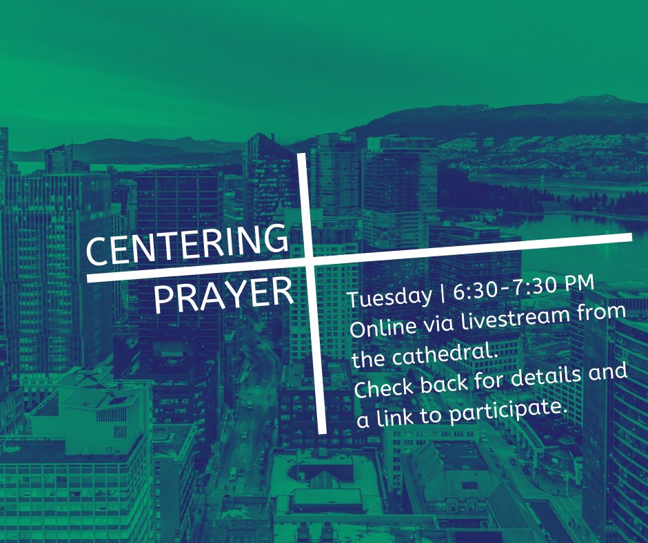 StBrigidYVR's tweet photo. Need some quiet time with God? Want to try a bit of a guided quiet time? Join us for Centring Prayer Tuesdays at 7:15pm via Zoom. 

Save this link to join this week's gathering: https://t.co/j5bJwxkCmr https://t.co/1Nh1rn2If4