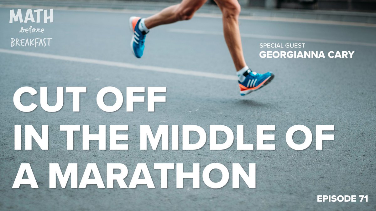 Our special guest for Ep 71, Georgianna Cary, described this school year perfectly: It felt like getting cut off in the middle of a marathon.  Listen in to hear how she's still making the best of it. 

mathbeforebreakfast.com #mtbos #iteachmath