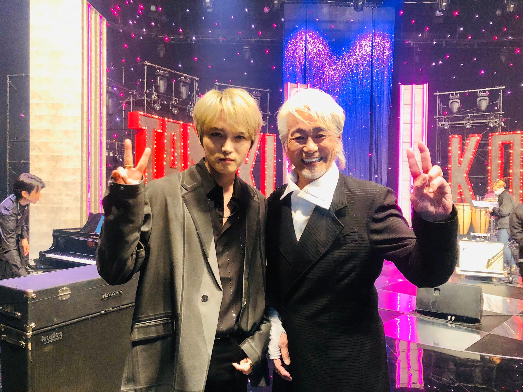 Za Ki 玉置浩二さんとジェジュンくんの2ショットを見てヨンハさんとの2ショットを思いだしました ヨンハさんは玉置さんに曲を書いていただいています ジェジュンくんも書いていただけたら良いですね パク ヨンハ ジェジュン T Co