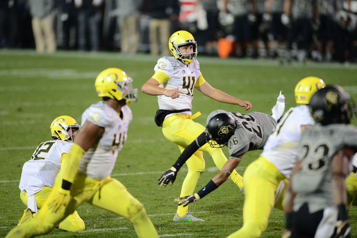 NBCSNorthwest's tweet photo. "Thinking about things this way has allowed me to focus on all the things football taught me. - @SchneiderAidan 

Former @oregonfootball kicker Aidan Schneider details the day his passion for football died &amp; what he's learned 🙌

READ: https://t.co/g0kzCcqdHM https://t.co/7NulyLpl9F