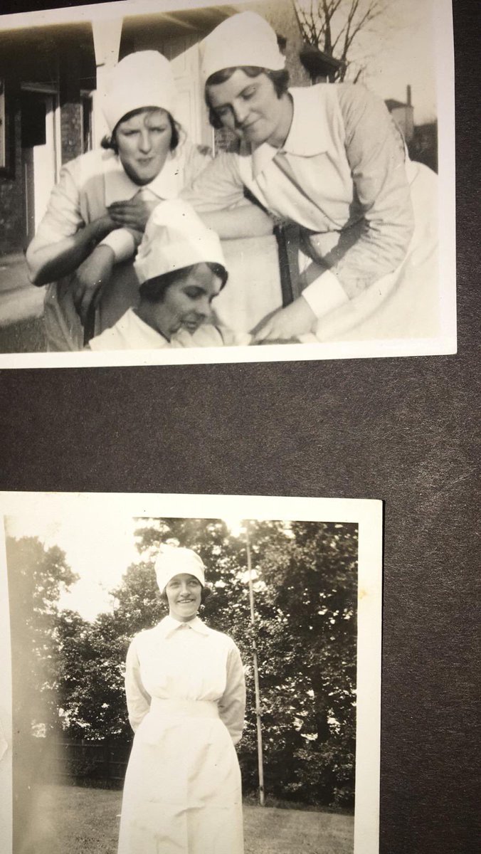 This is Margaret Gairdner, Rita, my Aunt, a fever nurse in the 1920s who died of TB, contracted from her patients. Always thought as incredible but now a100 years on a similar reality. #nursestogether