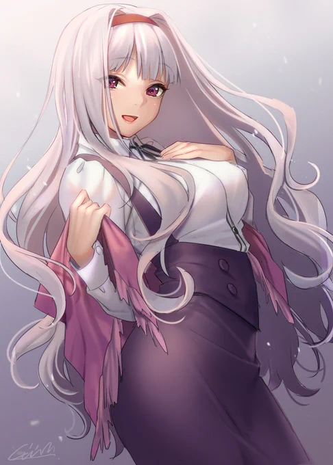 リクエスト絵:四条貴音さん 