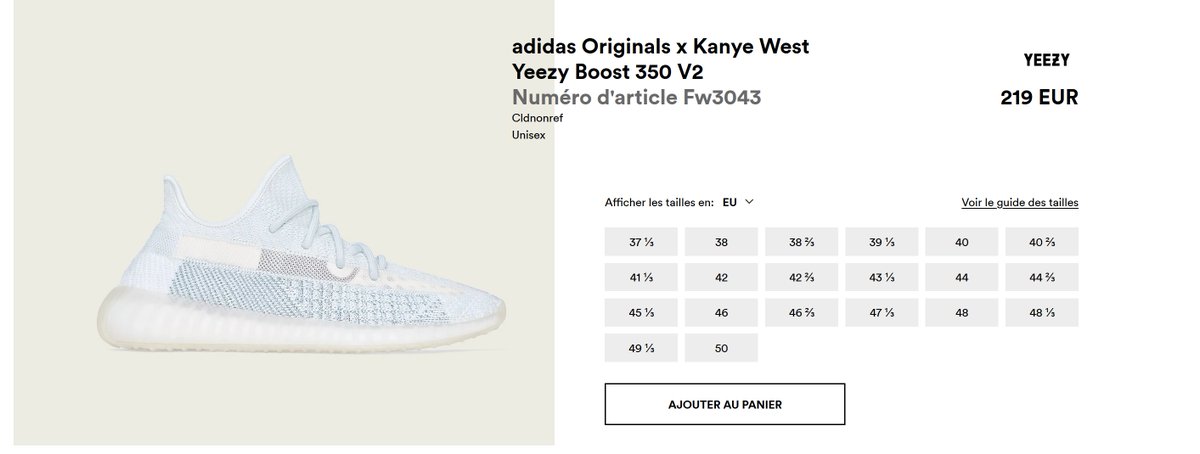 sns yeezy reflective