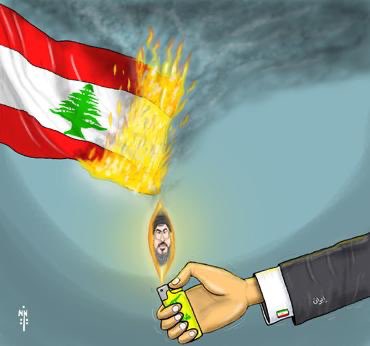 Adhwan's tweet photo. هكذا تحرق إيران ... #لبنان !

بريشة @YazComics https://t.co/yblfUlmBZz