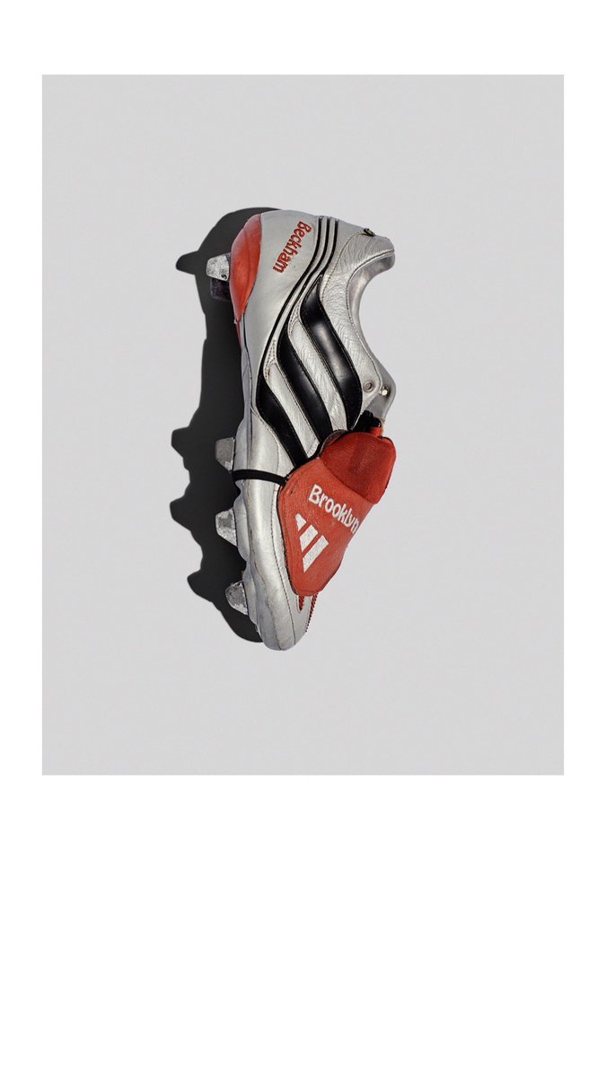CinimodNotwen's tweet photo. My good friend and photographer @neilbedford is making these stunning prints available next week. 

Three of the most beautiful football boots ever made, belonging to the most iconic player of our generation; David Beckham.

Get in touch with him if you’re interested. https://t.co/CWVDlfwqGk