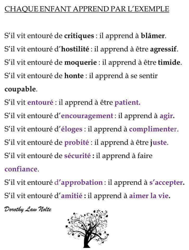 L'exemple n'est pas le meilleur moyen de convaincre, c'est le seul !
(Gandhi)