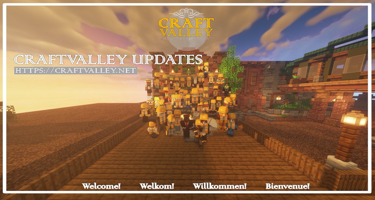 CraftValleyEN's tweet photo. -------§- CraftValley 🔔 -§--------
For those who couldn't make it to the 4th edition of our presentation we've made a small recap of what happened our site! Make sure to check it out! ❤️
https://t.co/vmIiiOM15s https://t.co/nDcynTuB1d
