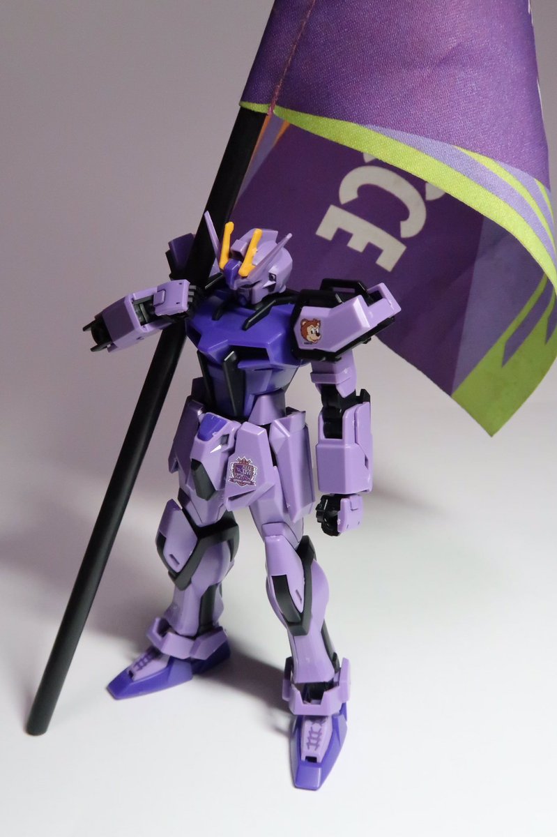 みんなでガンプラ HGストライクガンダム サンフレッチェ広島バージョン