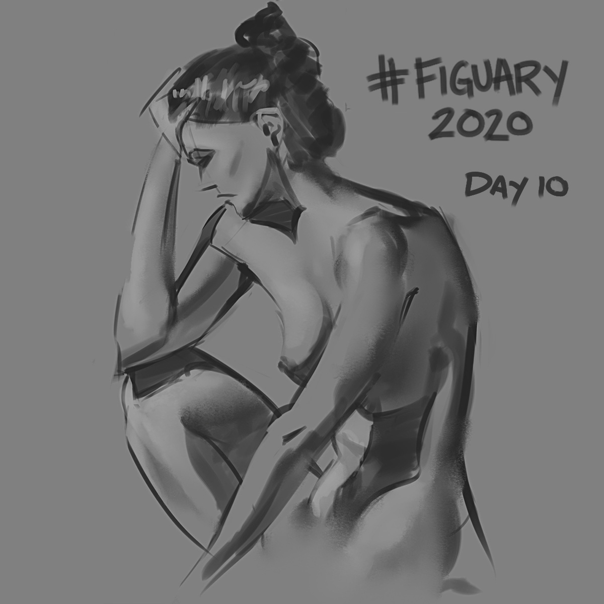 jogri_'s tweet photo. #Figuary2020 Part 1/3

#lifedrawing #figuredrawing #sketch https://t.co/8LCQKzWKy4