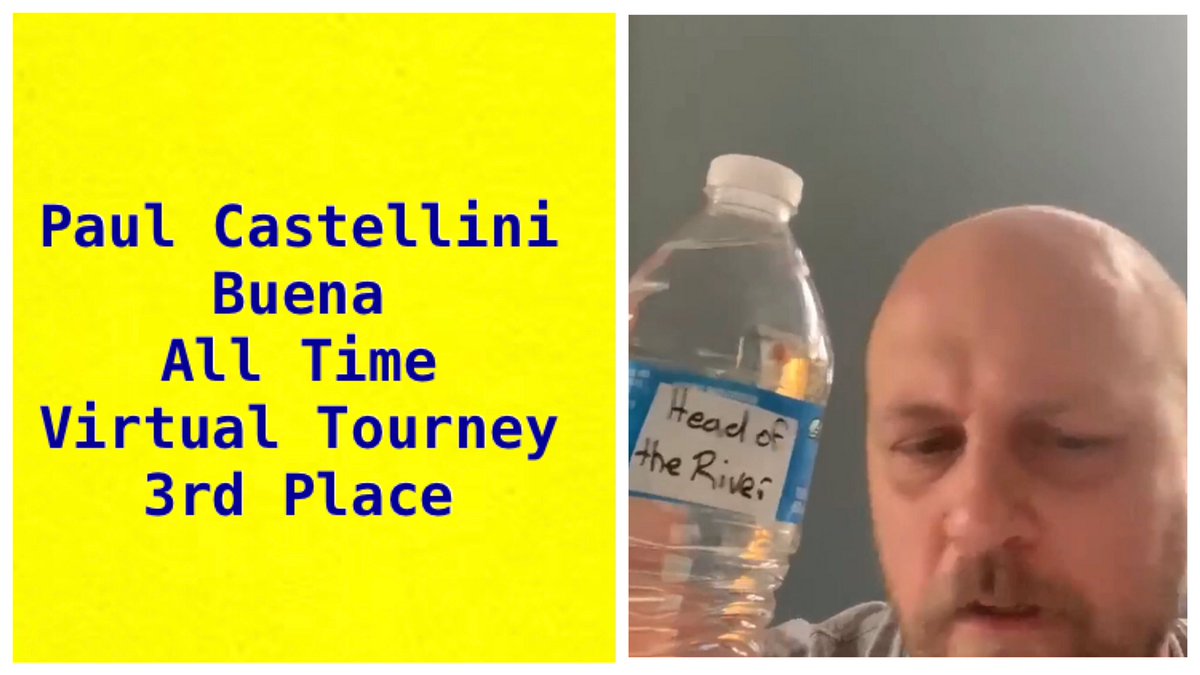 BuenaVWT's tweet photo. And the Scarlet Knight gets it done for Bronze with a 9-8 double OT win over #1 seed Bob Hanson. https://t.co/JvYGUwun3g