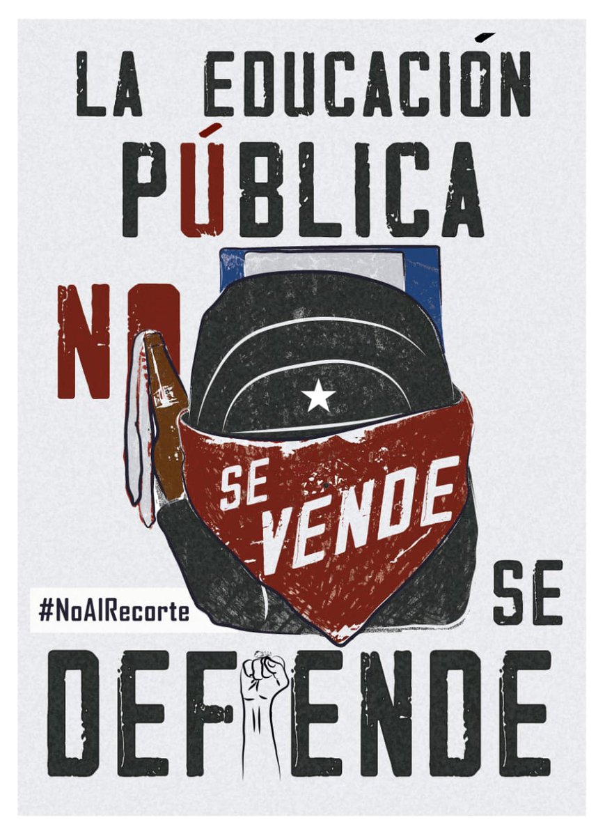andyhhsk's tweet photo. #QueLaUNoPagueLaCrisis #IkiamseSuma #NoAlRecorte #RevueltaEstudiantil #Universidades
#NoAlRecortePresupuestario
CONDENAR A FUTUROS PROFESIONALES TAMBIÉN CONDENARÁ AL PAÍS https://t.co/L40J7rZgFe