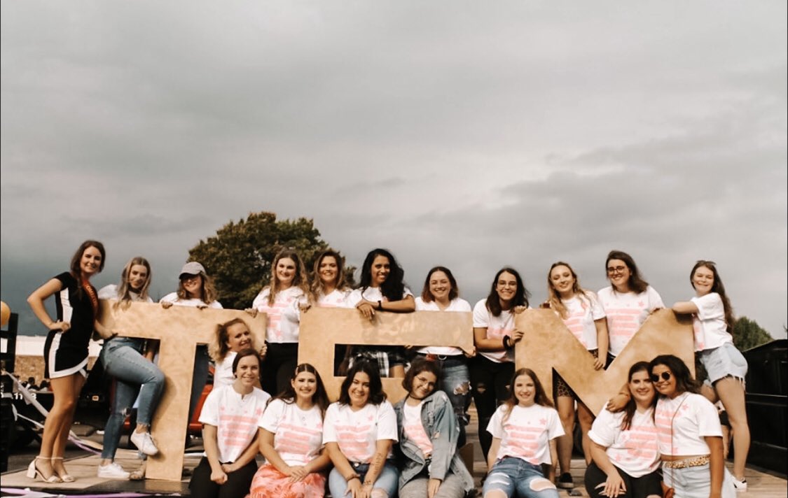 TauEpsilonMu's tweet photo. United Together, Sisters Forever. Cheers to our graduating seniors!! https://t.co/J8V58oIOdH