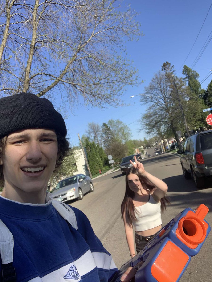 BombVoyage13's tweet photo. reid covietz of bomb voyage said bye bye to Olivia Meassels of whats poppin https://t.co/9px0wC7hof