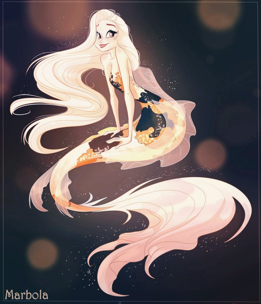 marbola_art's tweet photo. I really wanted to make something for the #mermay season! So I designed random Koi mermaid girl^^
#mermay2020 #mermaid #mermaychallenge https://t.co/KEEg2cV15z