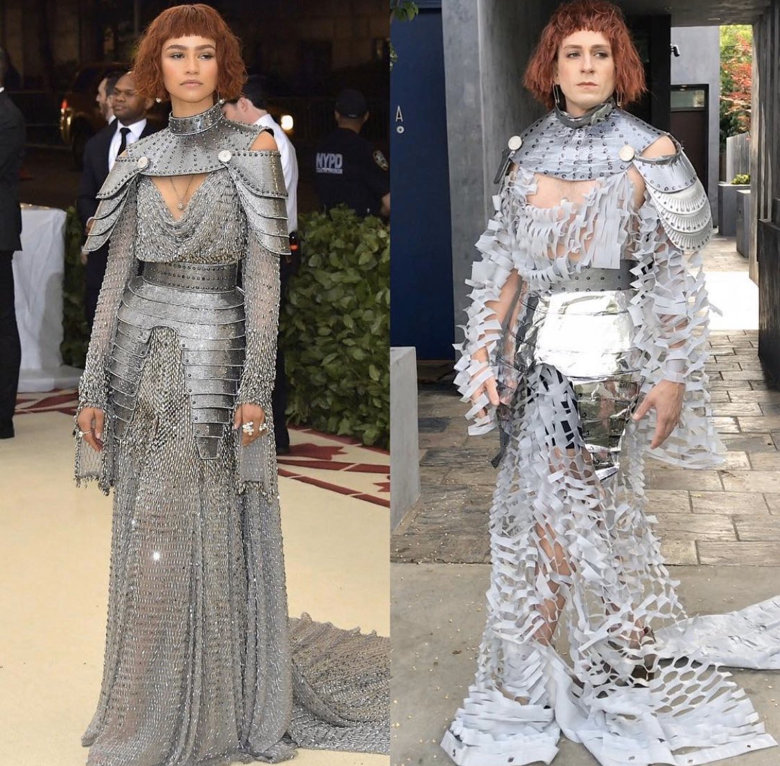 tomlenk's tweet image. Royalty #MetGalaChallenge @voguemagazine #LenkLewkForLess