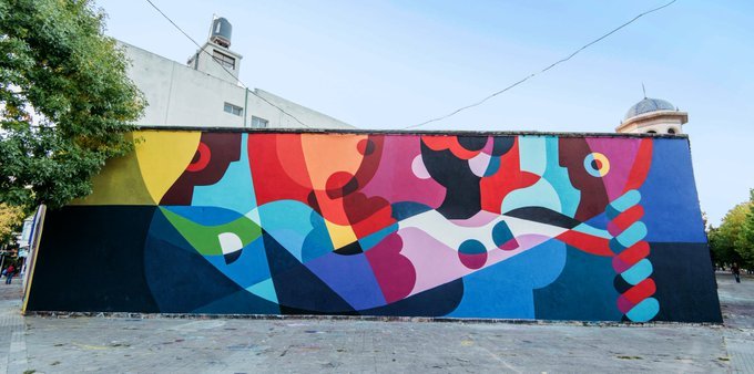 floresimosquera's tweet photo. #arteurbano
autora: Cecilia Rodriguez Oddone

#ceciro
#buscandoarte

Memoria Futura
Soriano esq. Andes

#buscandoazules
#sfm 
#Montevideo https://t.co/rQJyUQKMYl