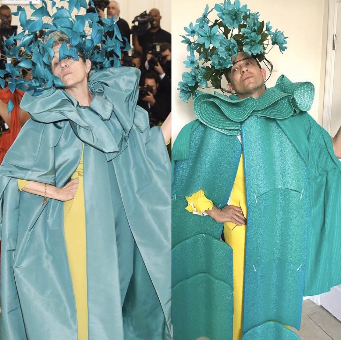 tomlenk's tweet image. Amen 🙏🏽 
#MetGalaChallenge @voguemagazine #LenkLewkForLess