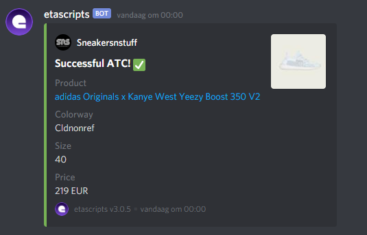 etasuccess's tweet image. Success by Unicorn in etascripts.