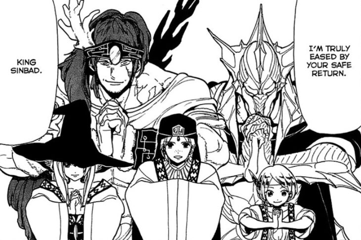 I GOT HURT FROM THESE PANELS AND I DONT LIKE IT BUT. LOOK AT THEM. SINBAD. THE GENERALS. H I S KINGDOM... HAPPINESS...