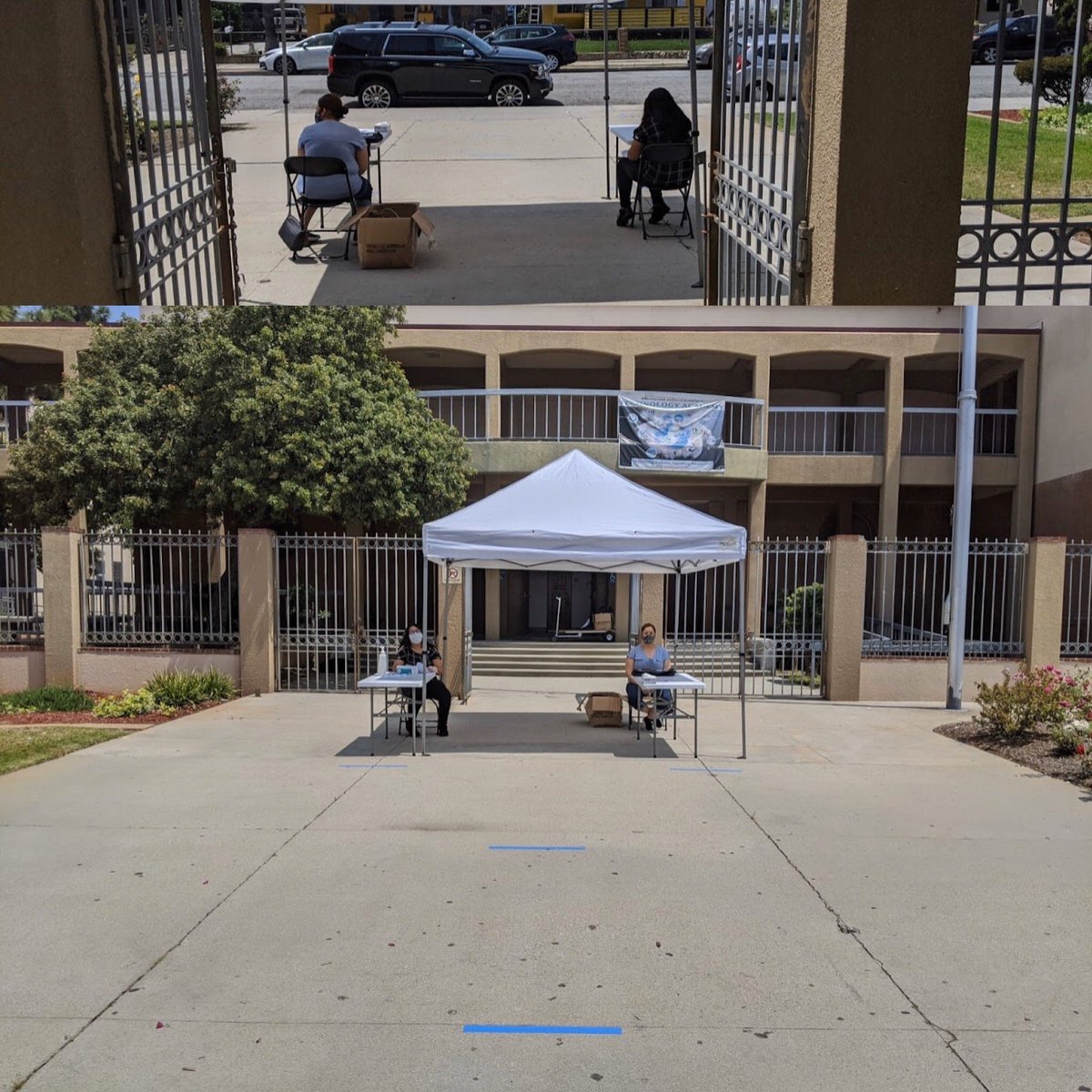 Nolongerinto's tweet photo. BMS relentless at ensuring our students, families, and staff get the technology they need. #OlympianPride #safetyfirst #BelvedereStrong💪🏾💪🏾 #SiSePuede https://t.co/62JFb9pCY5